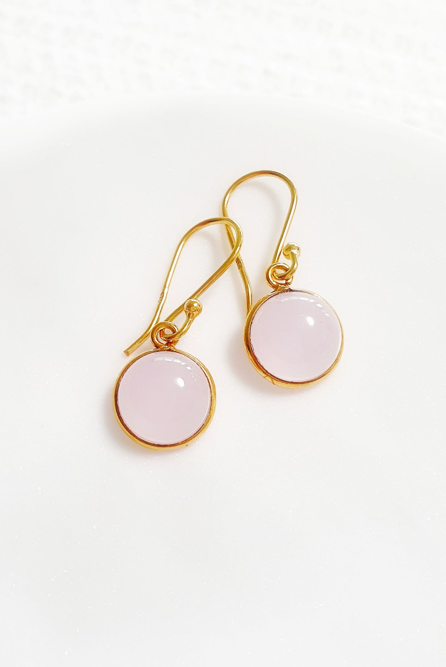 Rosa Chalcedon Edelstein Ohrringe, Rosa Chalcedon Ohrringe, Pink Chalcedony Hänge Ohrringe, Rosa Edelstein Ohrringe, Edelstein Ohrhänger, Rosa Ohrringe, pink earrings